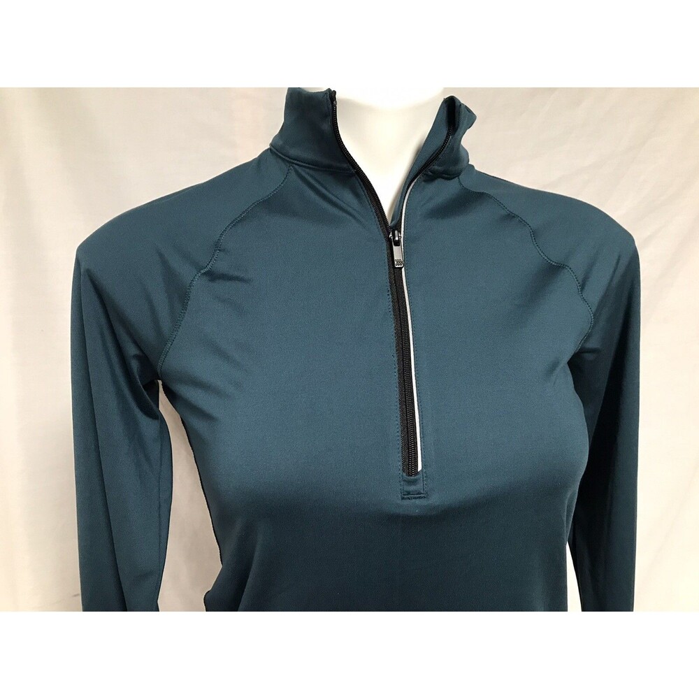 All In Motion Women's Workout Zip Pullover Jacket Teal XS New